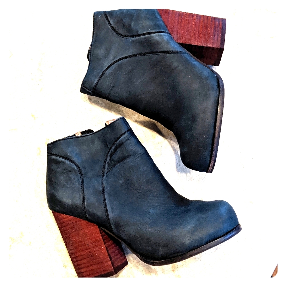 Jeffrey Campbell's black booties